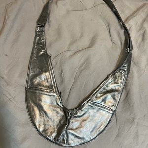 Classic Sash Bag in Gunmetal